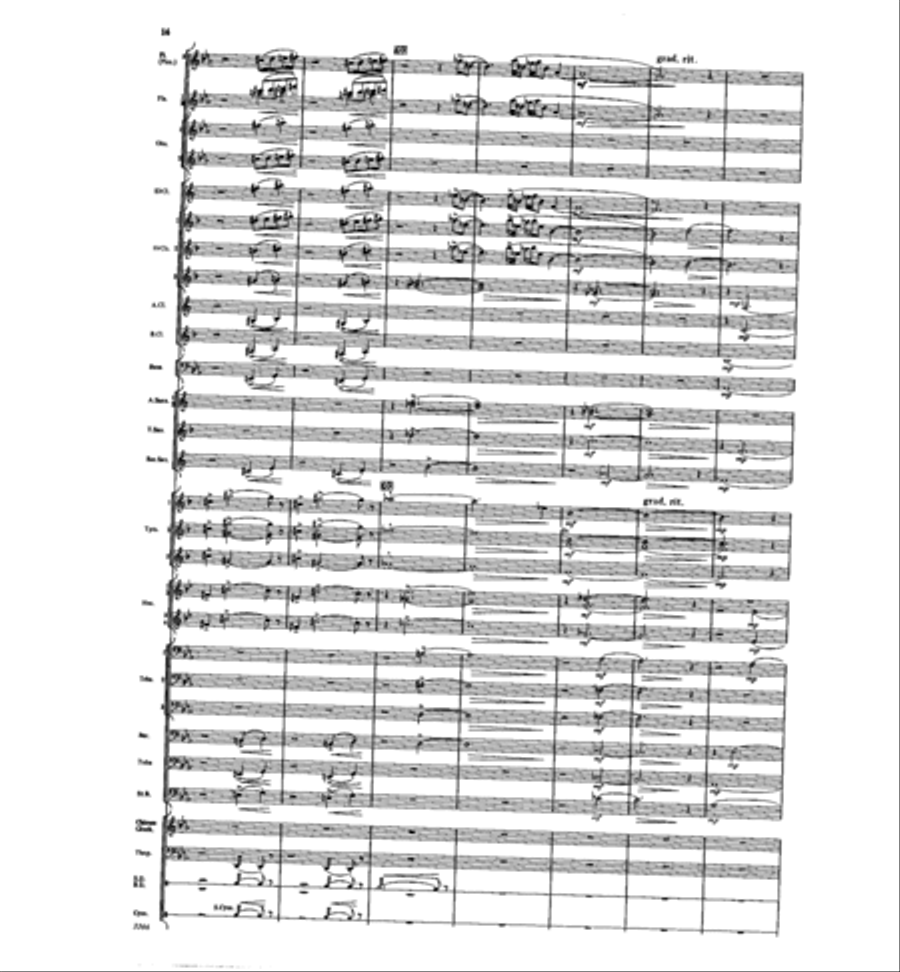 Symphonic Scenario Symphonic Scenario Concert Band scores gallery preview page 13