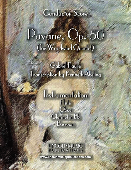 Faure - Pavane, Op. 50 (for Woodwind Quartet) image number null