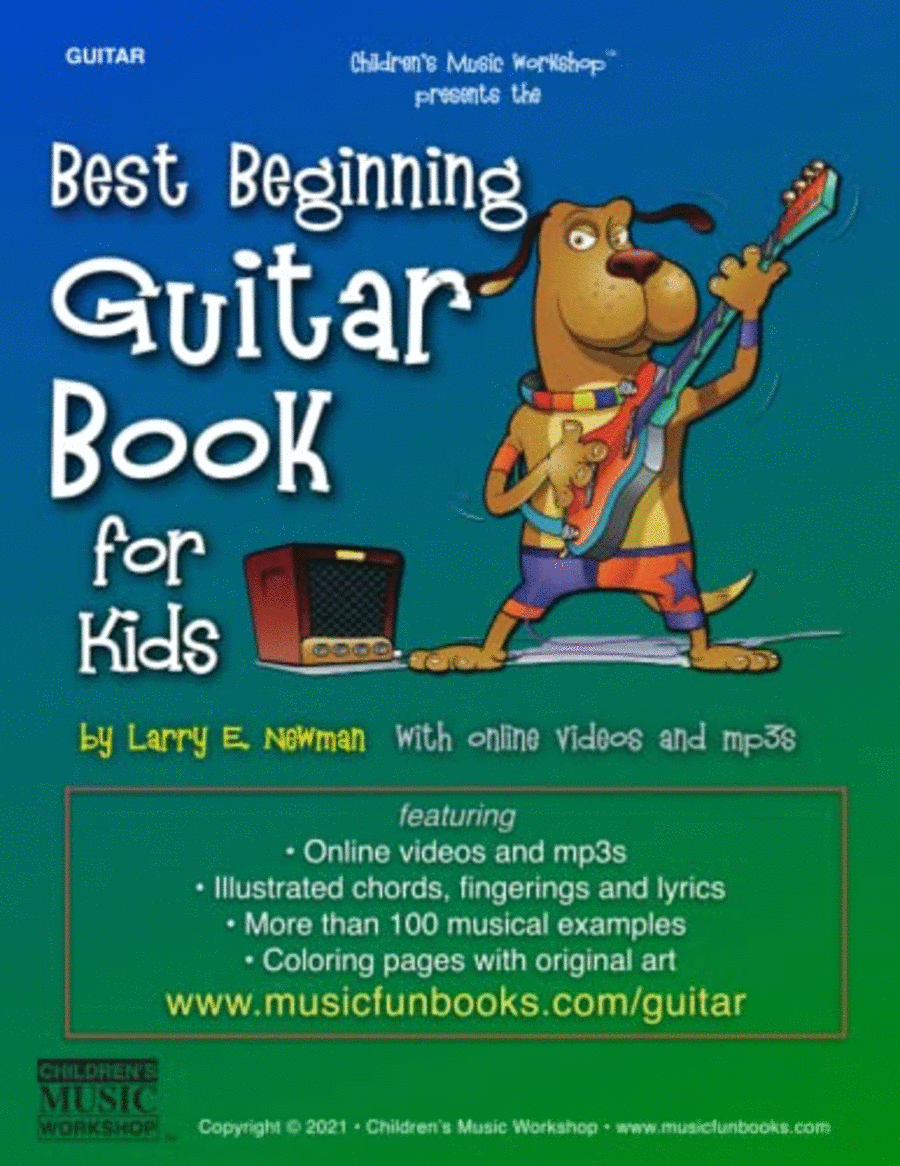 Best Beginning Guitar Book for Kids Easy Guitar scores gallery preview page 1