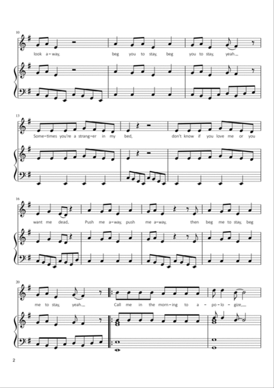 Teeth Voice scores gallery preview page 2