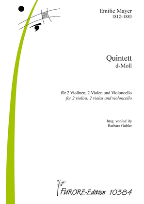 Book cover for Quintet D Minor