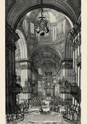 Inner View of Salzburg Cathedral