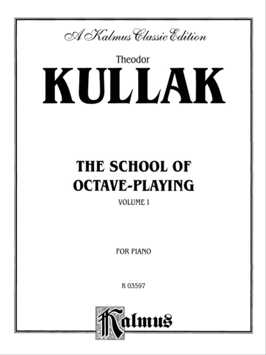 School of Octave Playing, Volume 1