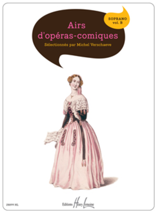 Book cover for Airs d'operas comiques - Volume B
