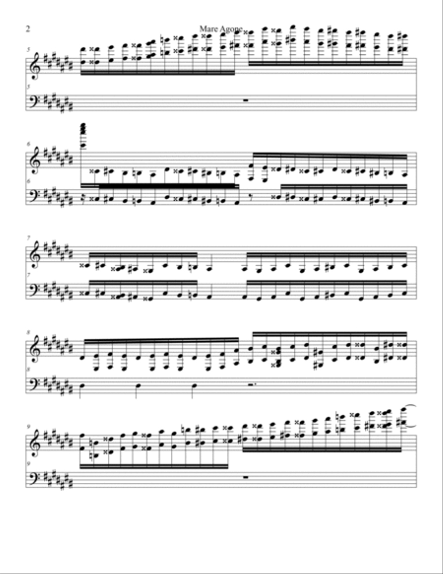 Mare Agone Part scores gallery preview page 2