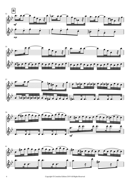 Symphony No. 101 Franz Joseph Haydn Hob.1:101"The Clock" 2nd Movement "Andante" Flute Duet Ensemble image number null