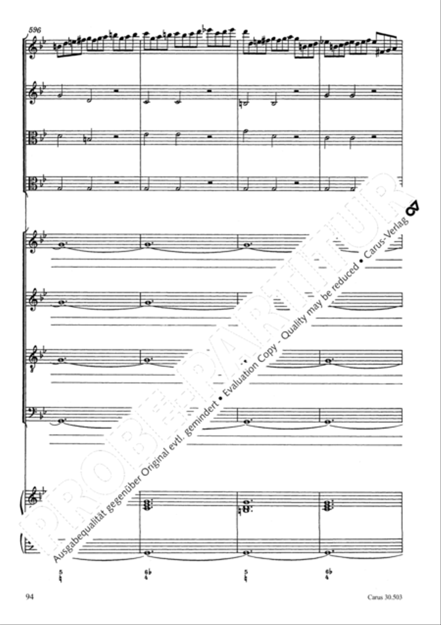 My beloved, you are fair (Meine Freundin, du bist schon) 4-Part scores gallery preview page 97