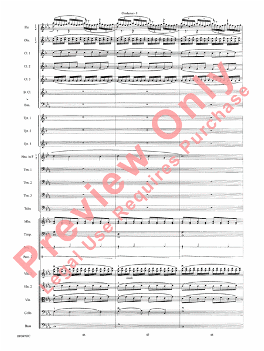 In the Bleak Midwinter Full Orchestra scores gallery preview page 12