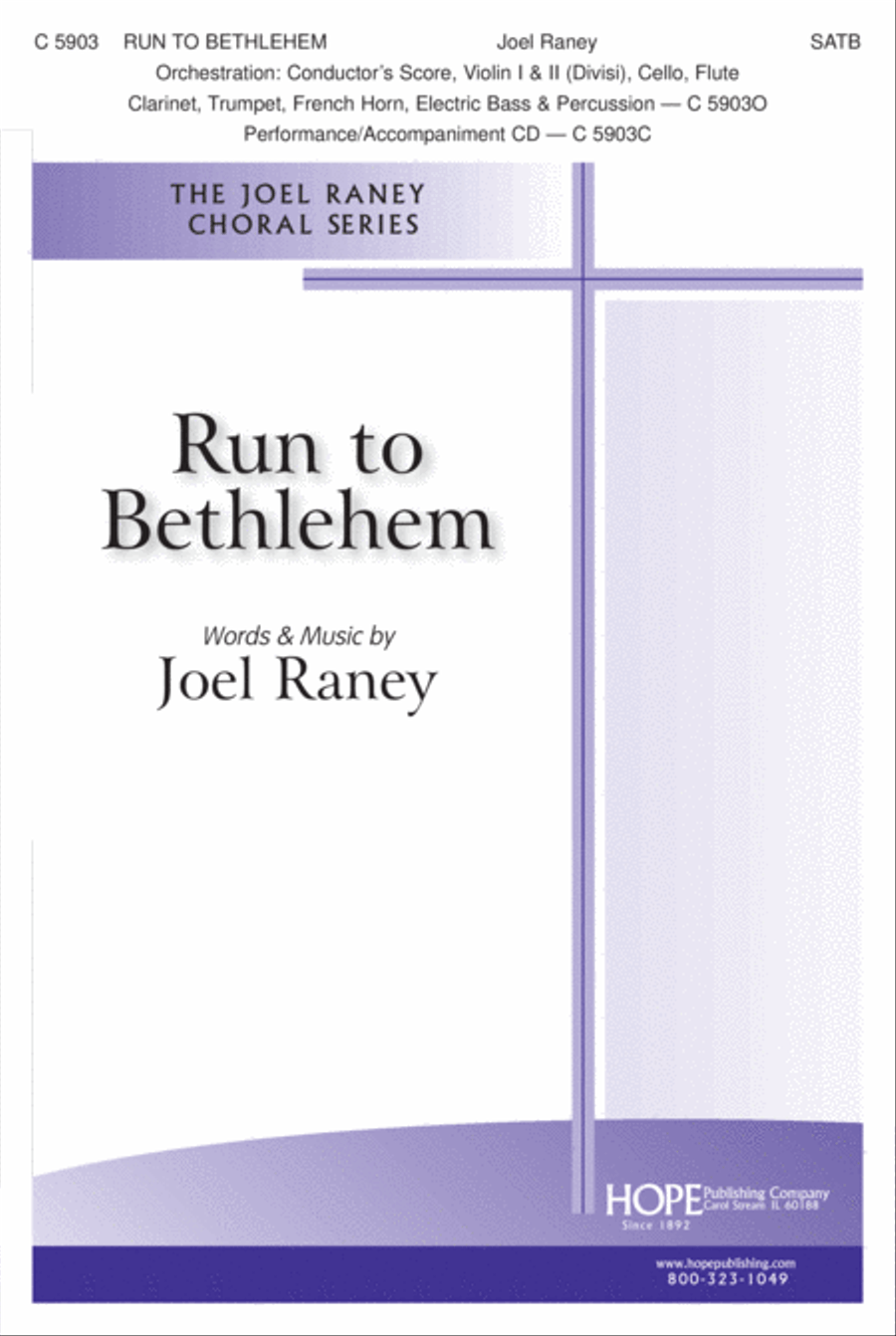 Run to Bethlehem 4-Part scores gallery preview page 2