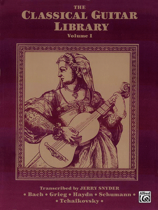Book cover for The Classical Guitar Library, Volume 1