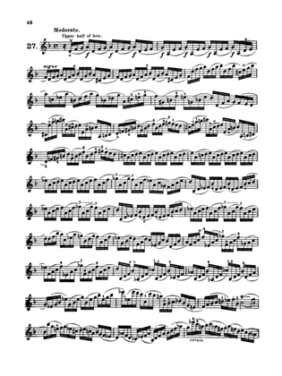 Kreutzer: Forty-Two Studies or Caprices