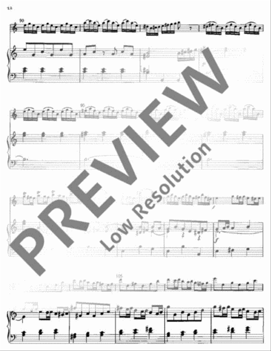Concerto C major Piccolo scores gallery preview page 13