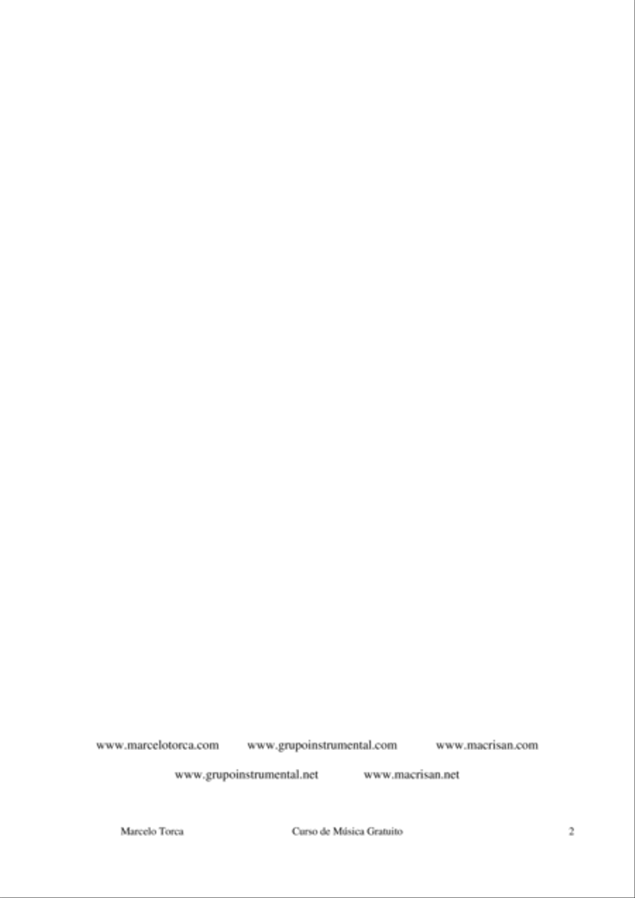 Curso de Música Gratuito Piano, Vocal, Guitar scores gallery preview page 2