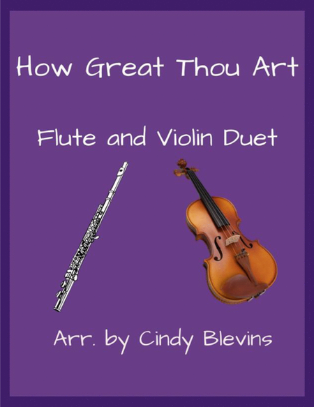 How Great Thou Art, for Flute and Violin image number null
