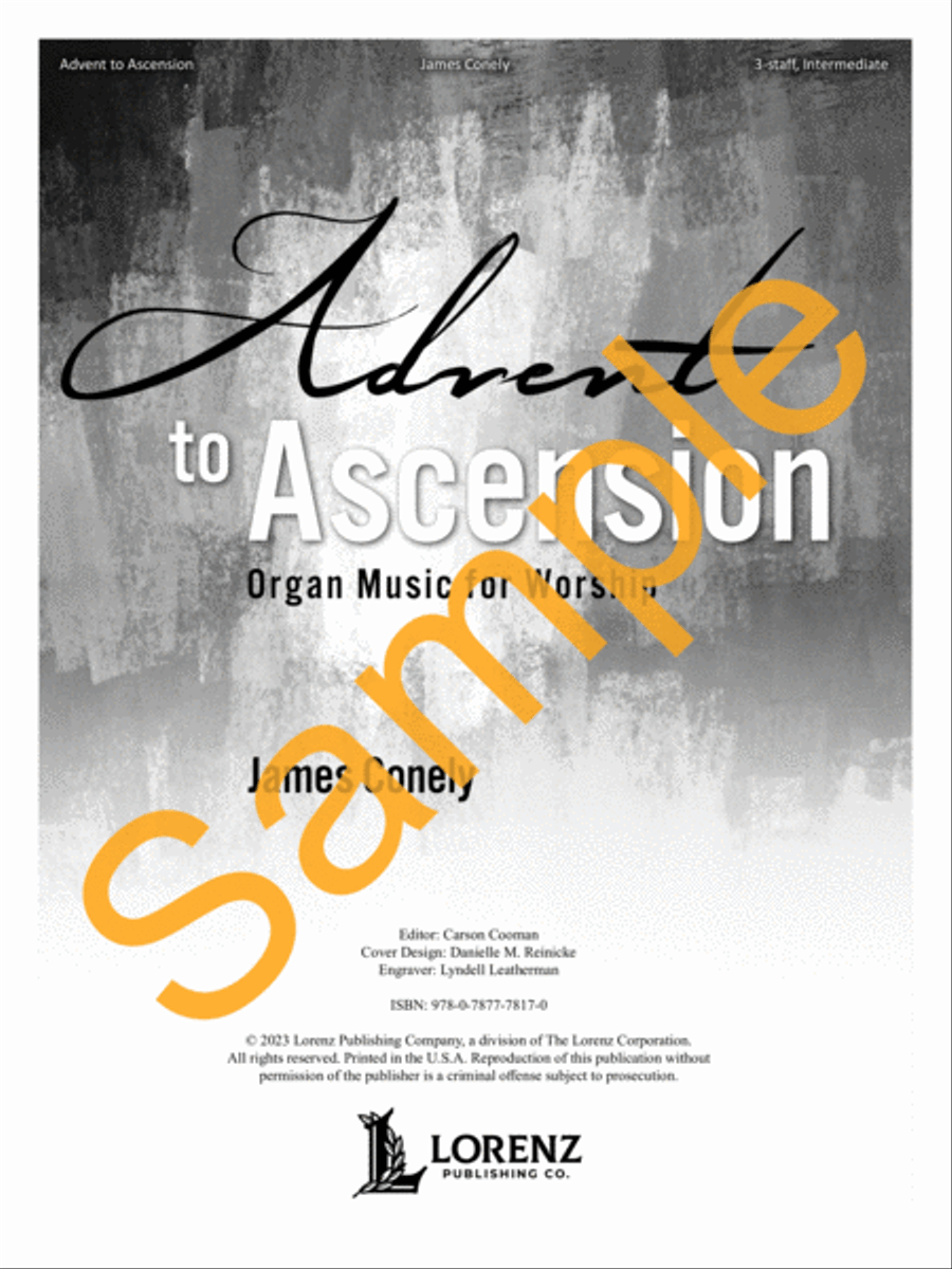 Advent to Ascension Organ Solo scores gallery preview page 2