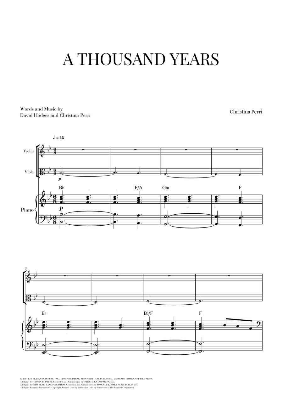 A Thousand Years
