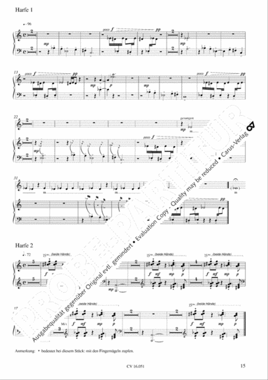 Dances and movements Clarinet scores gallery preview page 18
