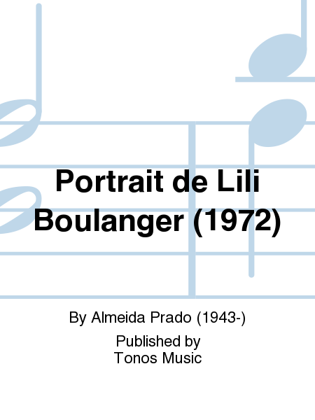 Portrait de Lili Boulanger