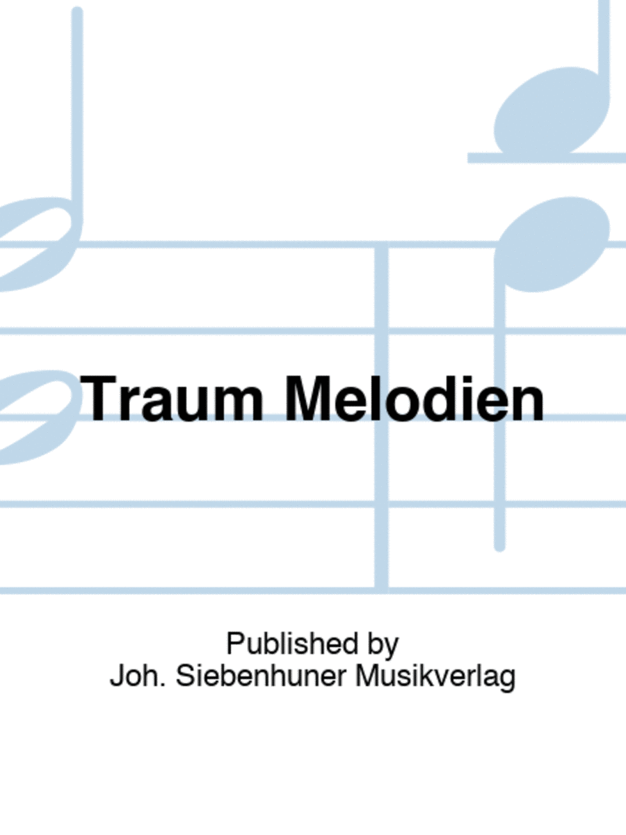 Traum Melodien Clarinet Solo scores gallery preview page 1