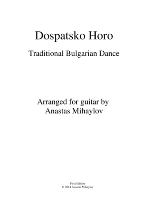 Book cover for Dospatsko Horo (Traditional Balkan dance, arr. for guitar)