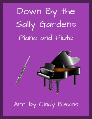 Book cover for Down By the Sally Gardens, for Piano and Flute