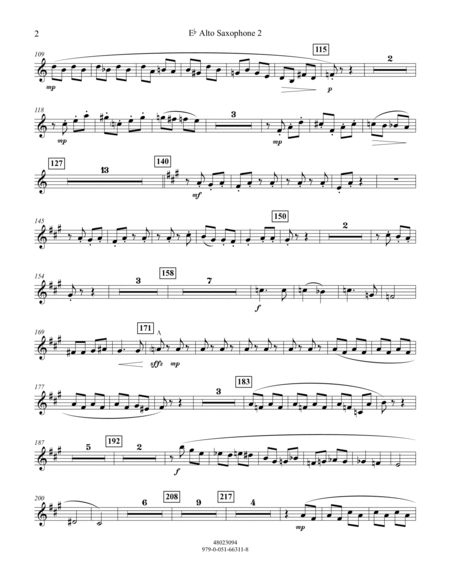 Galop - Eb Alto Saxophone 2