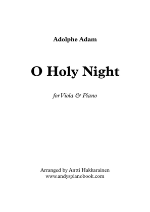 Book cover for O Holy Night - Viola & Piano