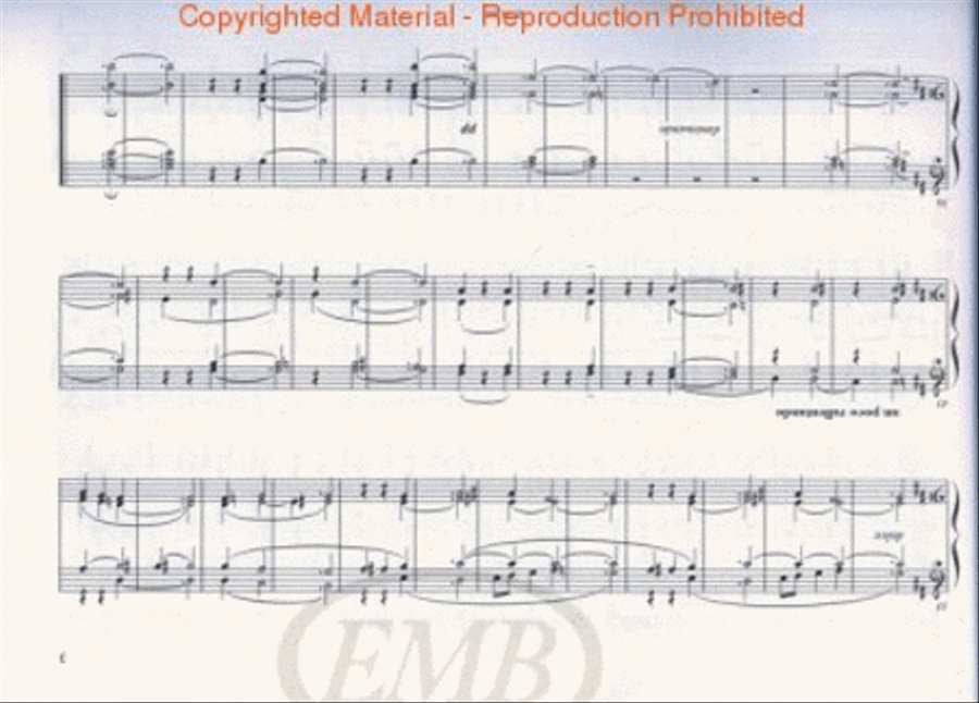 Selected Organ Works – Volume 1 Organ scores gallery preview page 3