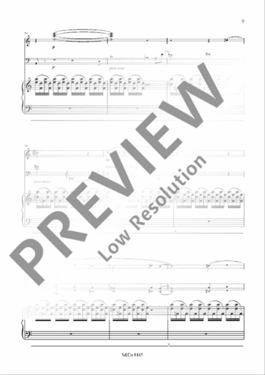 Lauda (con Sordino) Lauda (con Sordino) Cello scores gallery preview page 10