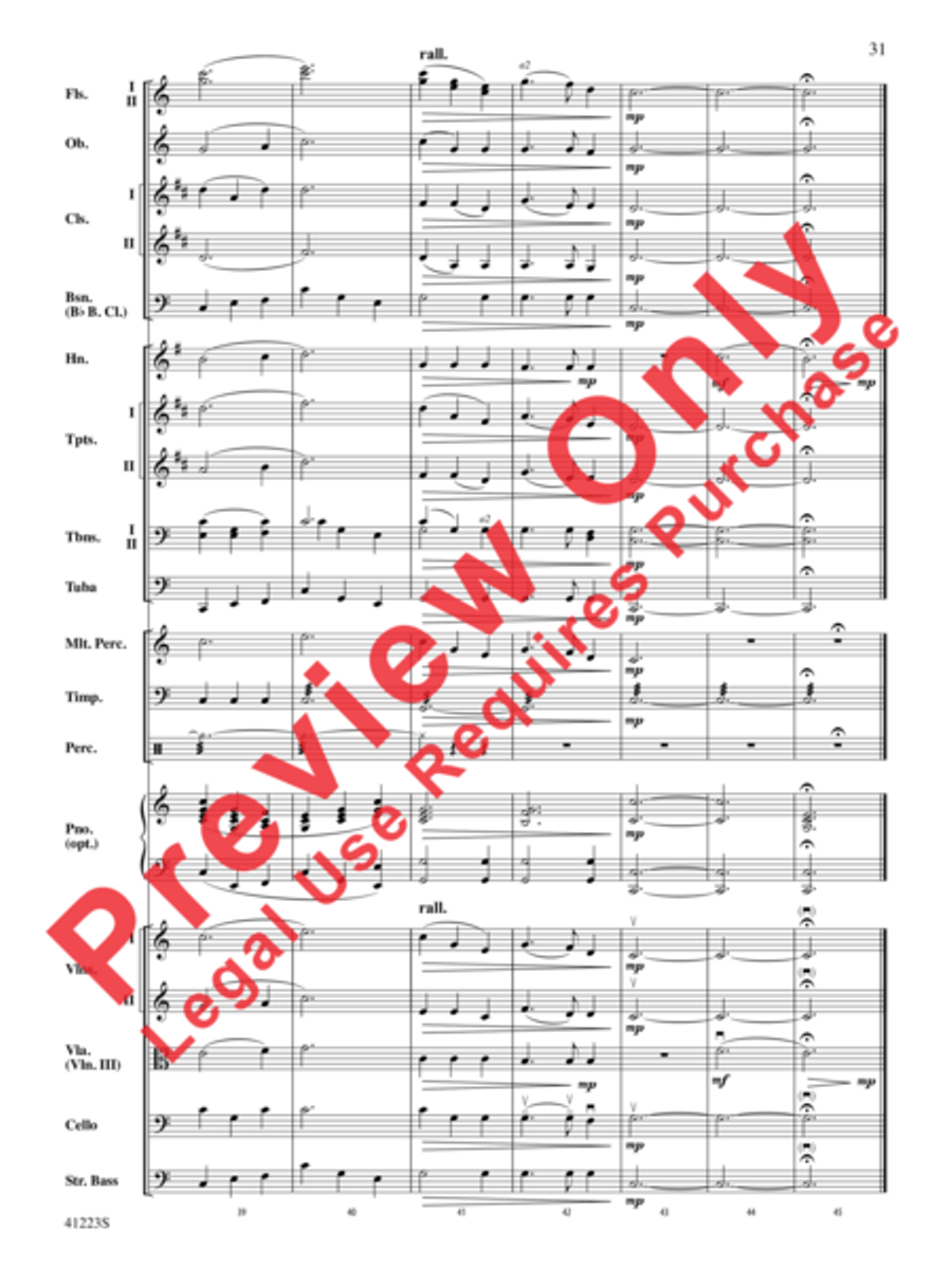 Joyful Holidays Full Orchestra scores gallery preview page 32