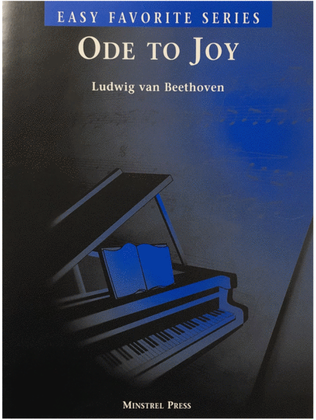 Book cover for Ode to Joy Easy Favorite Piano Solo