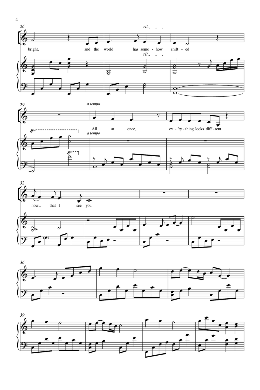 I See The Light I See The Light Piano scores gallery preview page 5