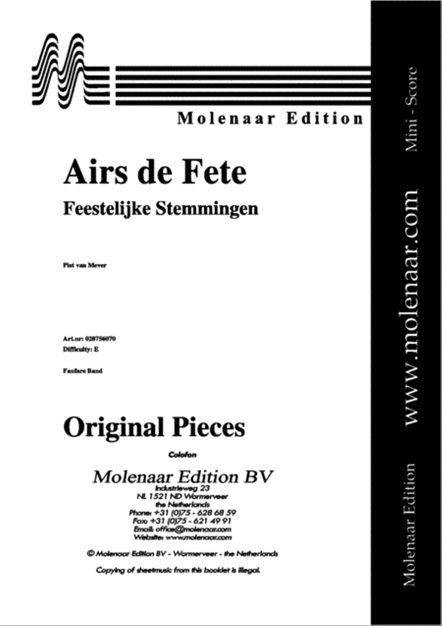 Airs de Fete Fanfare Band scores gallery preview page 2