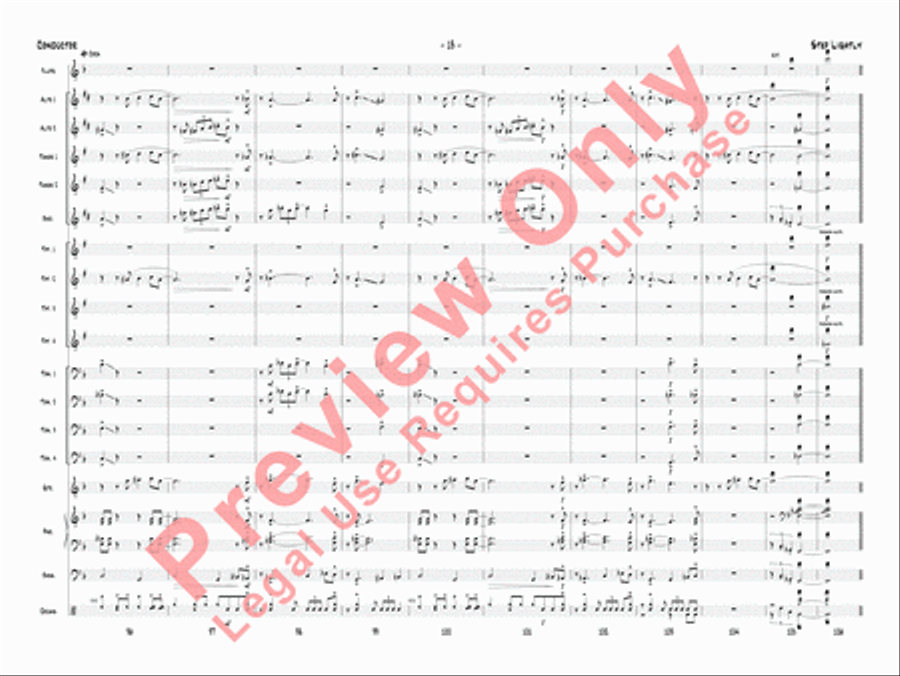 Step Lightly Jazz Ensemble scores gallery preview page 16