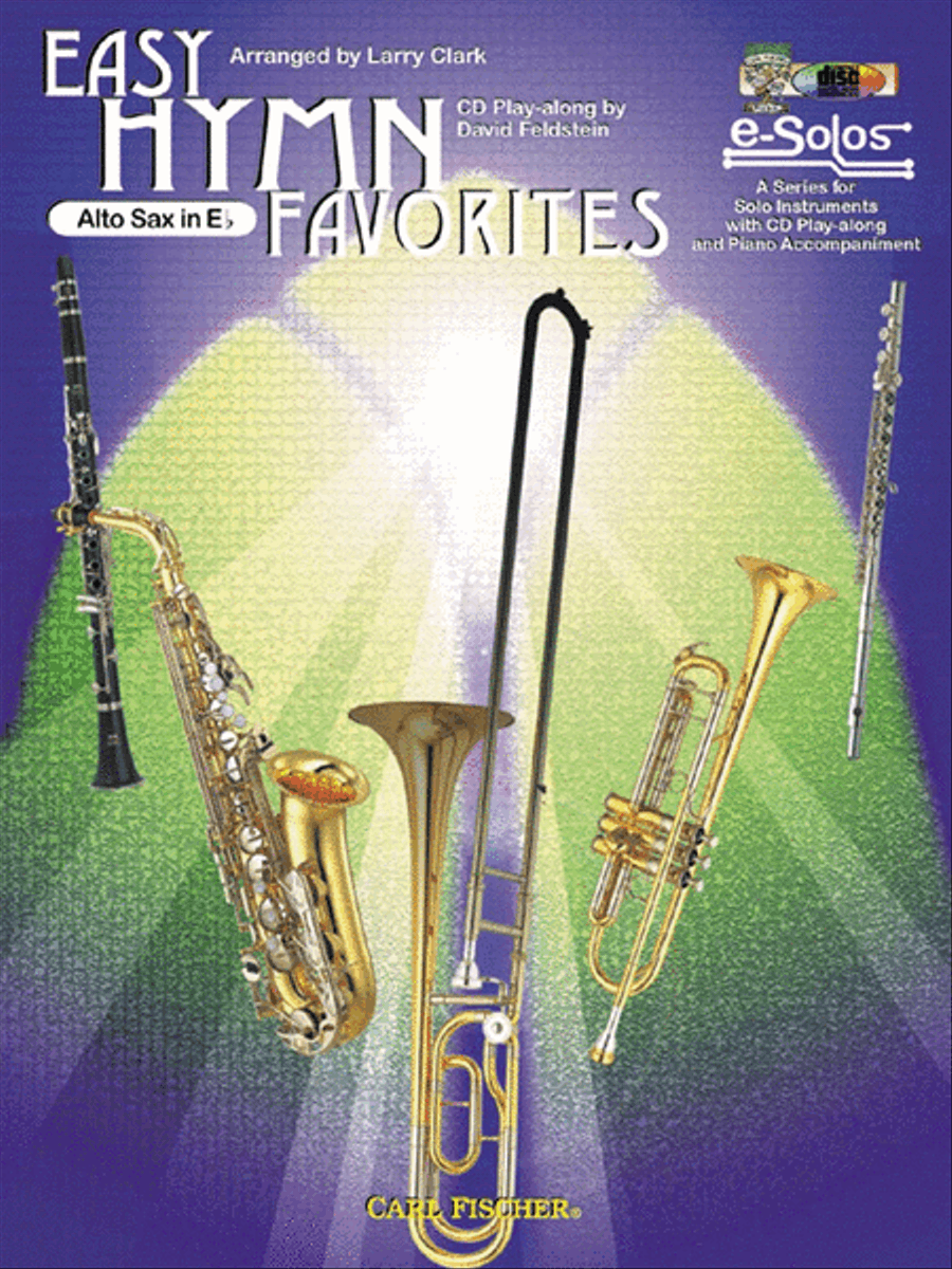 Easy Hymn Favorites by Various Alto Saxophone - Sheet Music