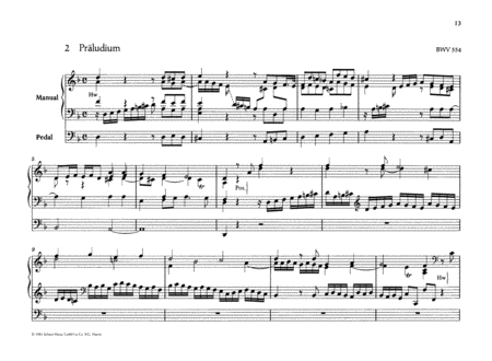Eight little Preludes and Fugues, BWV 553-560