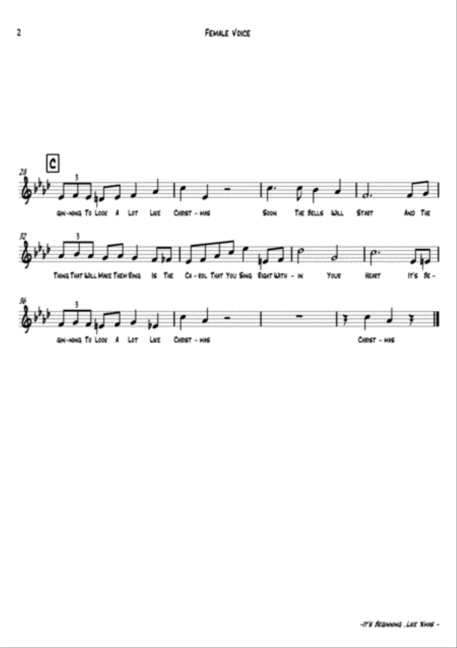 It's Beginning To Look Like Christmas Chamber Orchestra scores gallery preview page 3