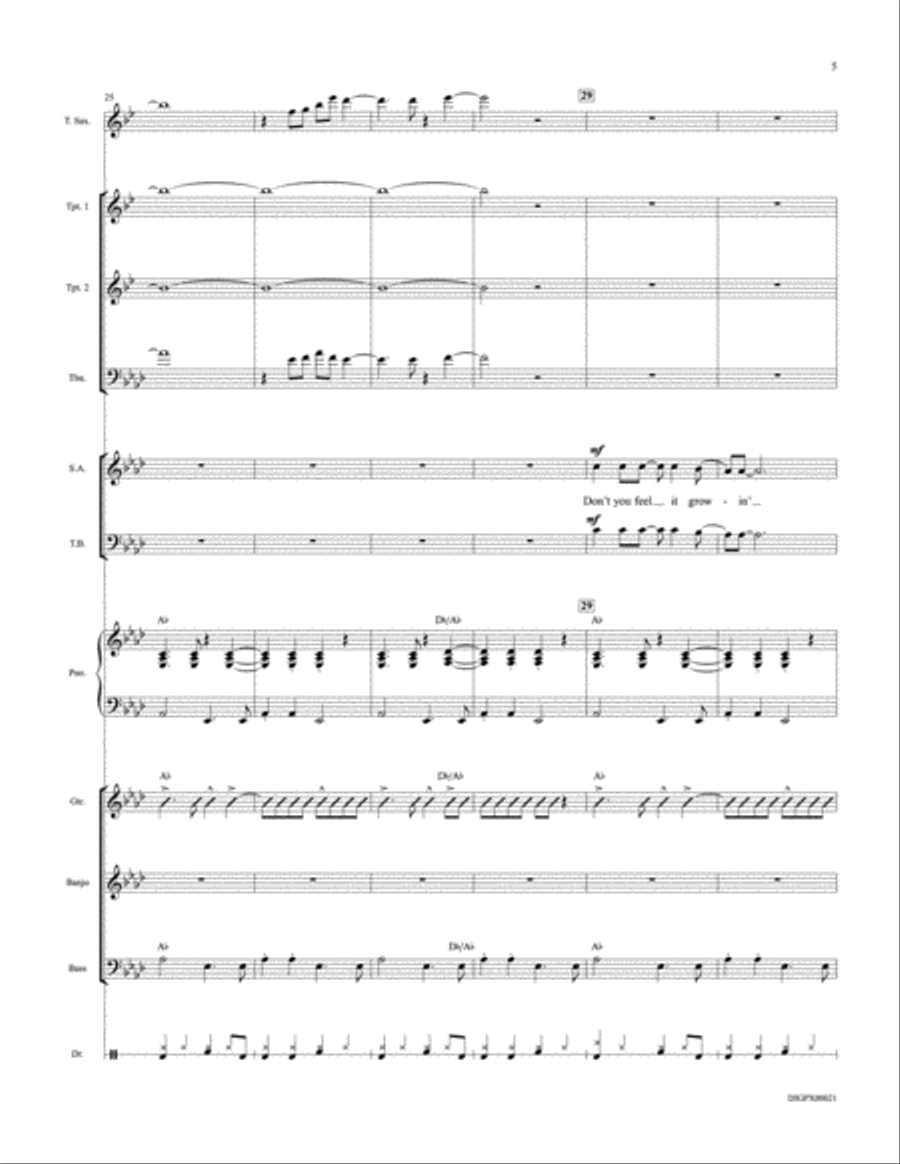 Listen to the Music: Score Score scores gallery preview page 5