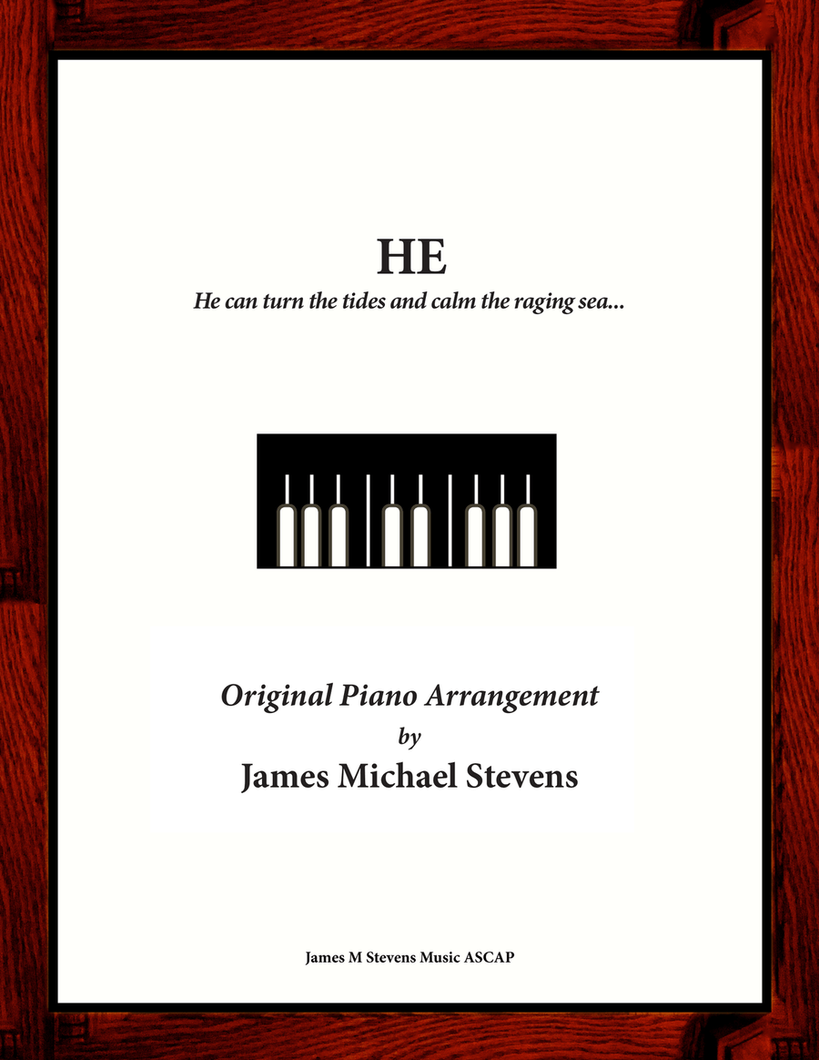 He Piano Solo scores gallery preview page 1