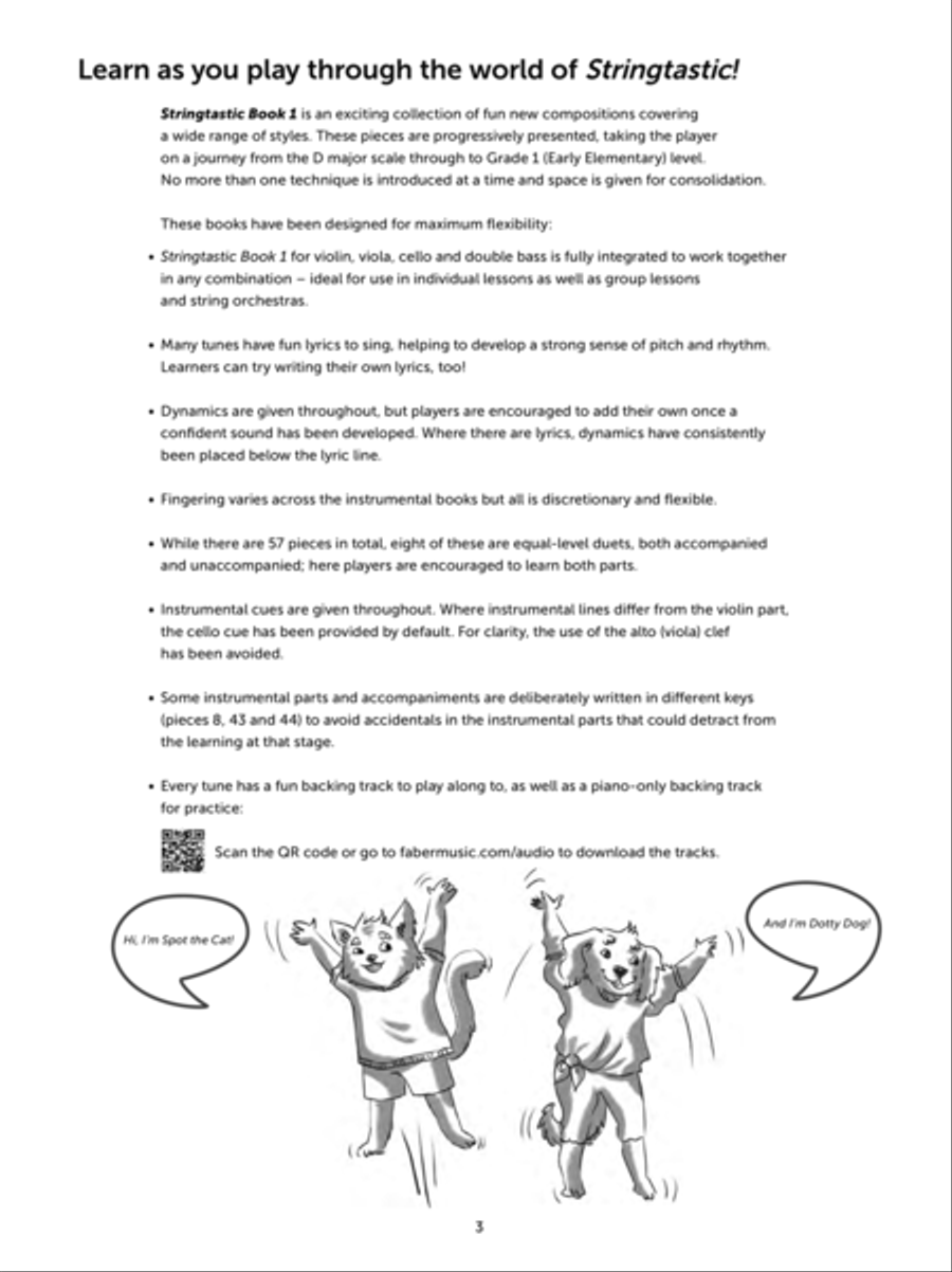 Stringtastic Book 1 -- Teacher's Accompaniment Full Orchestra scores gallery preview page 3