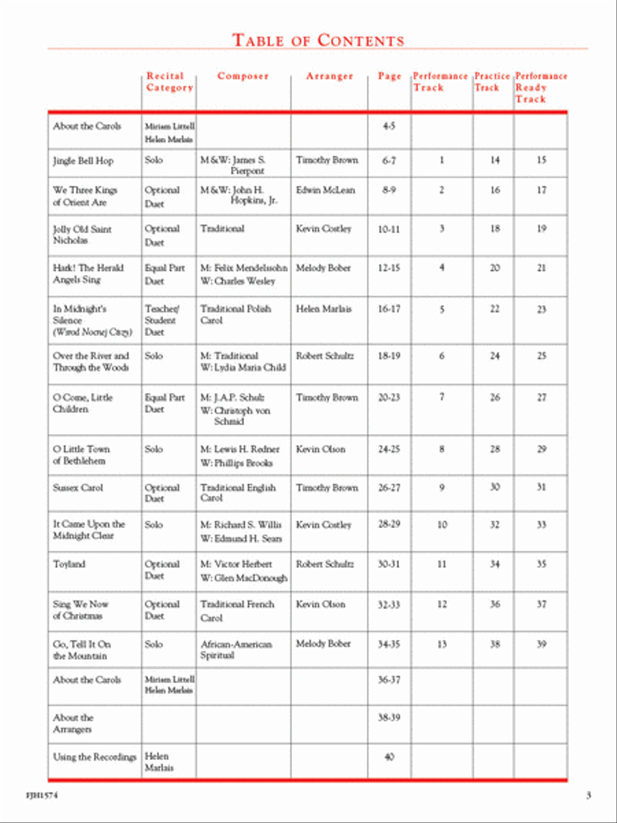 In Recital with Christmas Favorites, Book 2 Piano Method scores gallery preview page 2