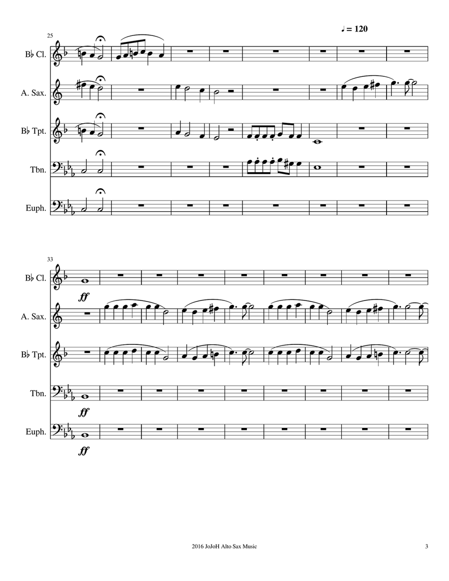 Jazz Christmas Small Ensemble scores gallery preview page 3