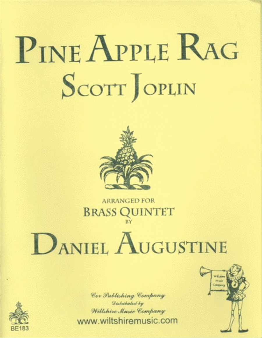 Pine Apple Rag (Dan Augustine) Brass Quintet scores gallery preview page 1