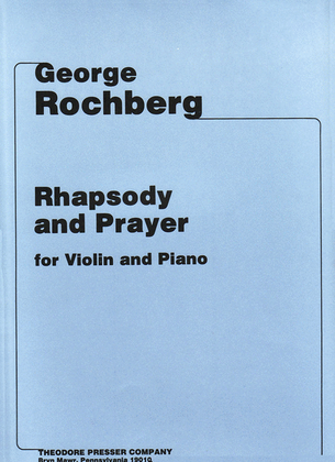 Rhapsody And Prayer