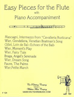 Book cover for Easy Pieces for the Flute
