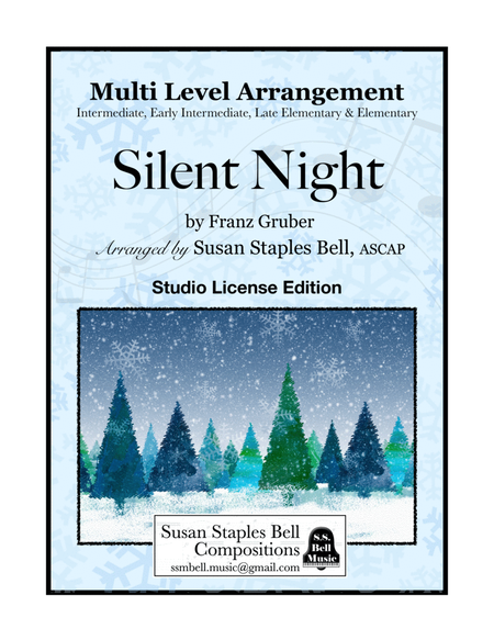 Silent Night, Multi Level Piano Ensemble image number null