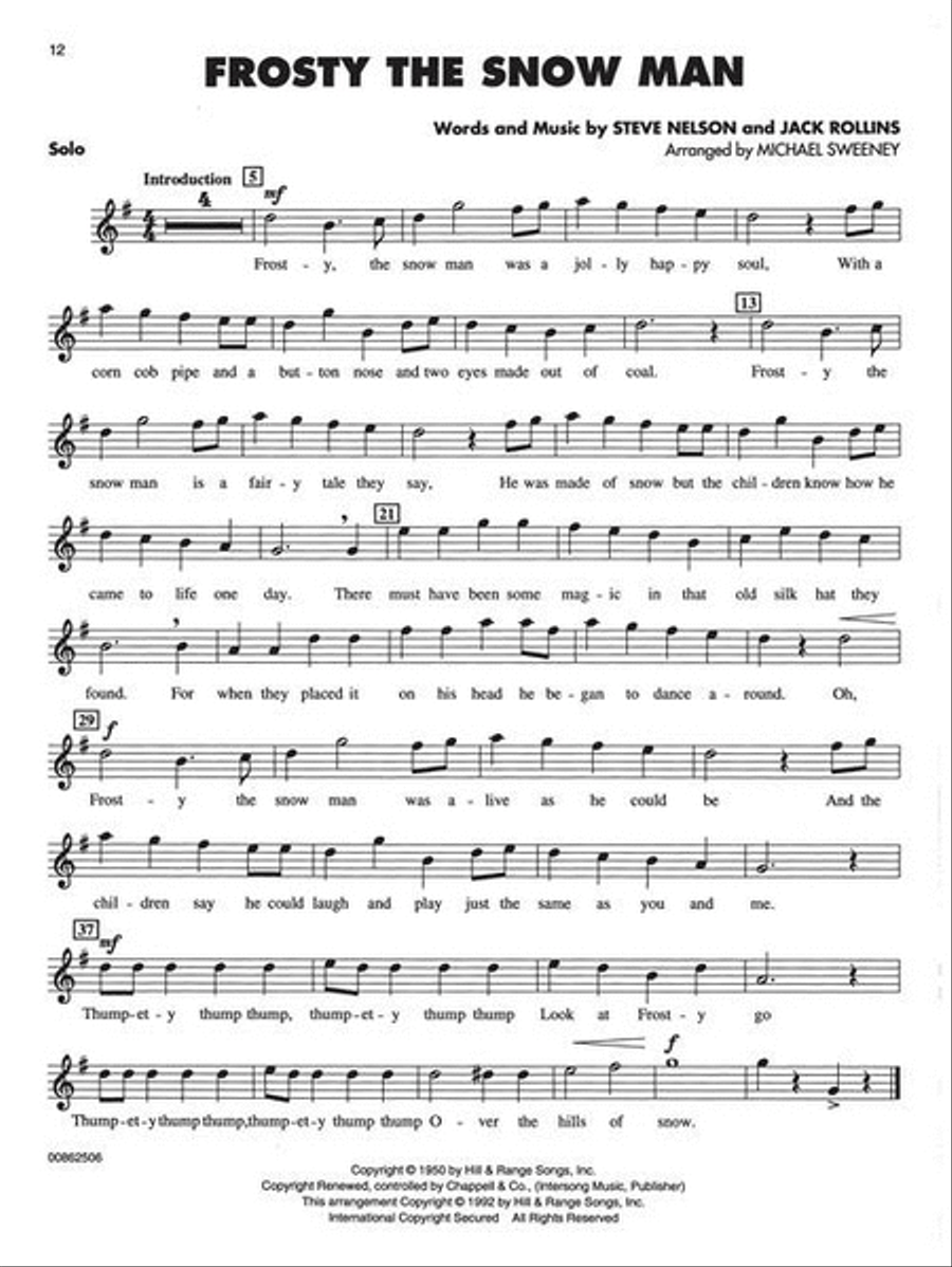 Essential Elements Christmas Favorites Concert Band Methods scores gallery preview page 4