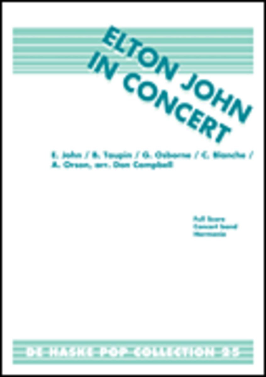 Elton John In Concert Score/parts Band Gr 3 Full Score