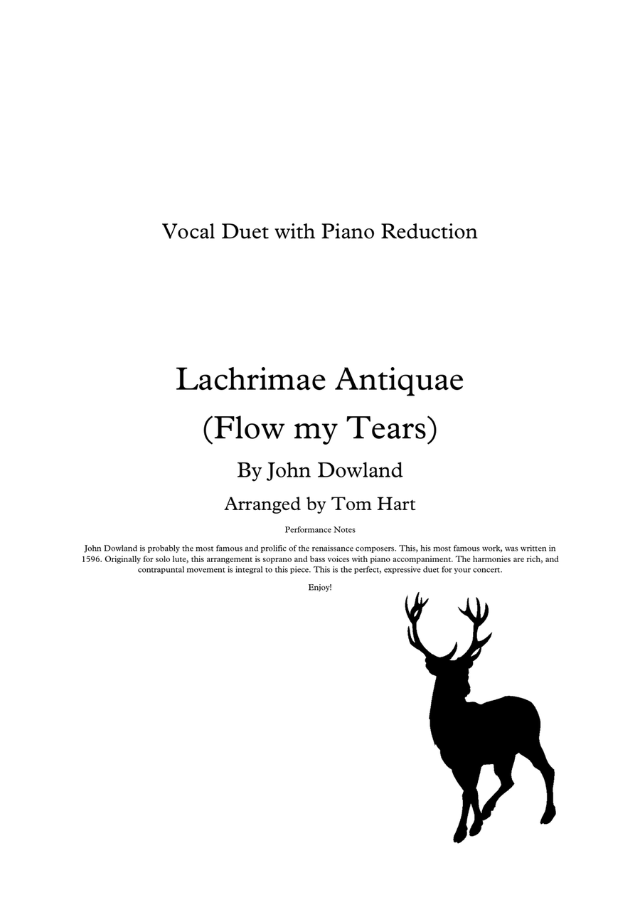 Flow my Tears High Voice scores gallery preview page 1