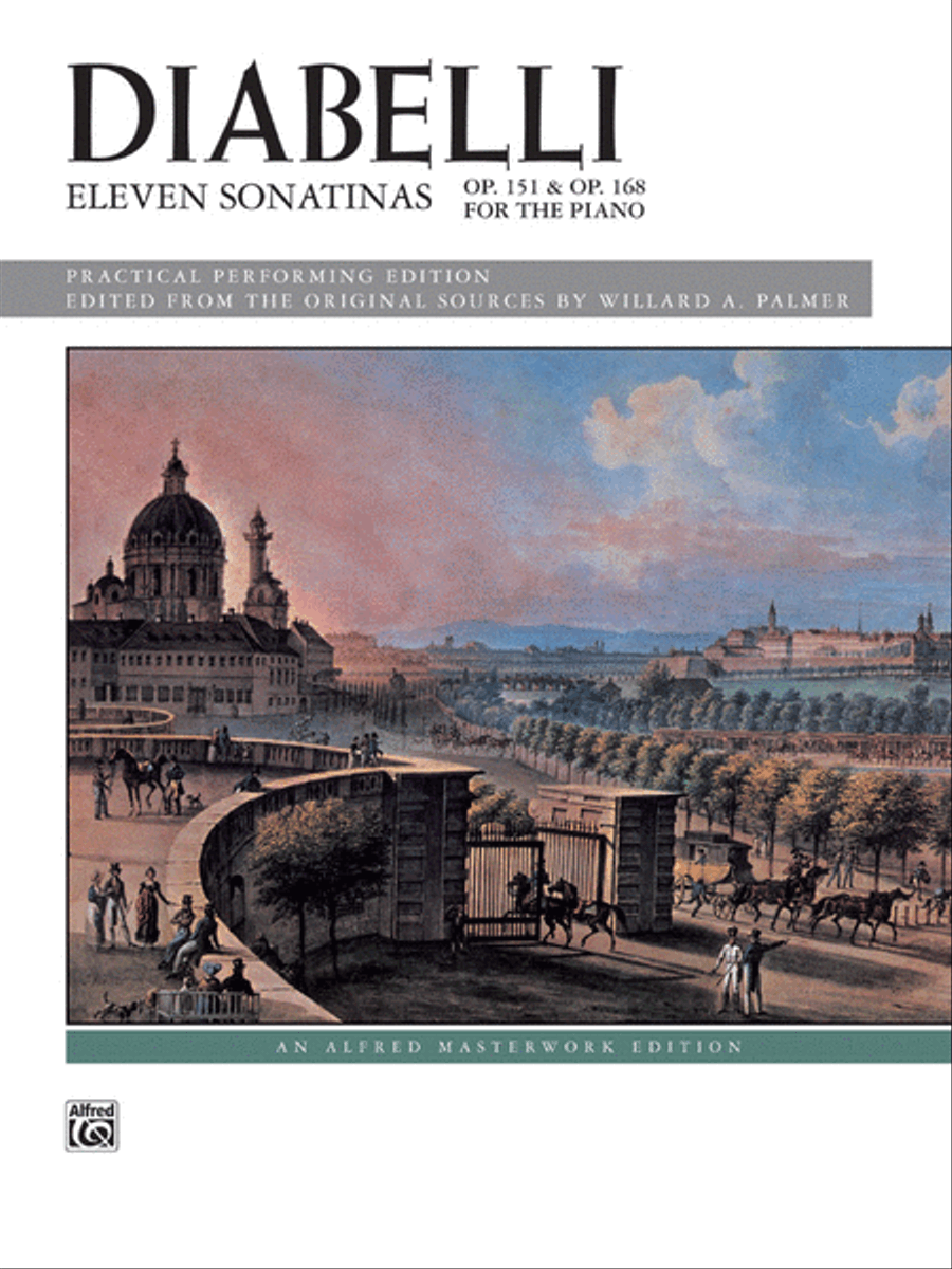 Diabelli: 11 Sonatinas, Opp. 151, 168 Piano Solo scores gallery preview page 1